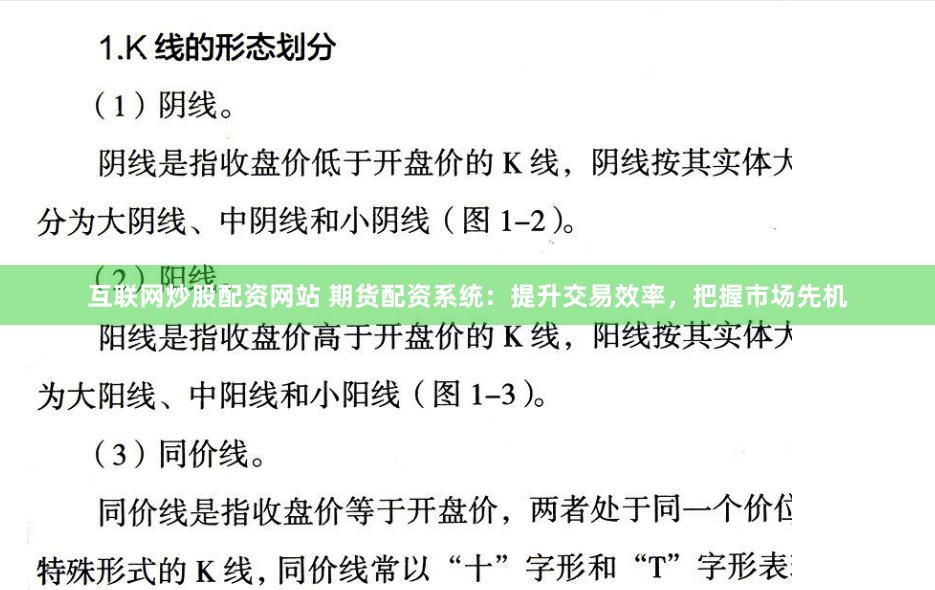 互联网炒股配资网站 期货配资系统：提升交易效率，把握市场先机